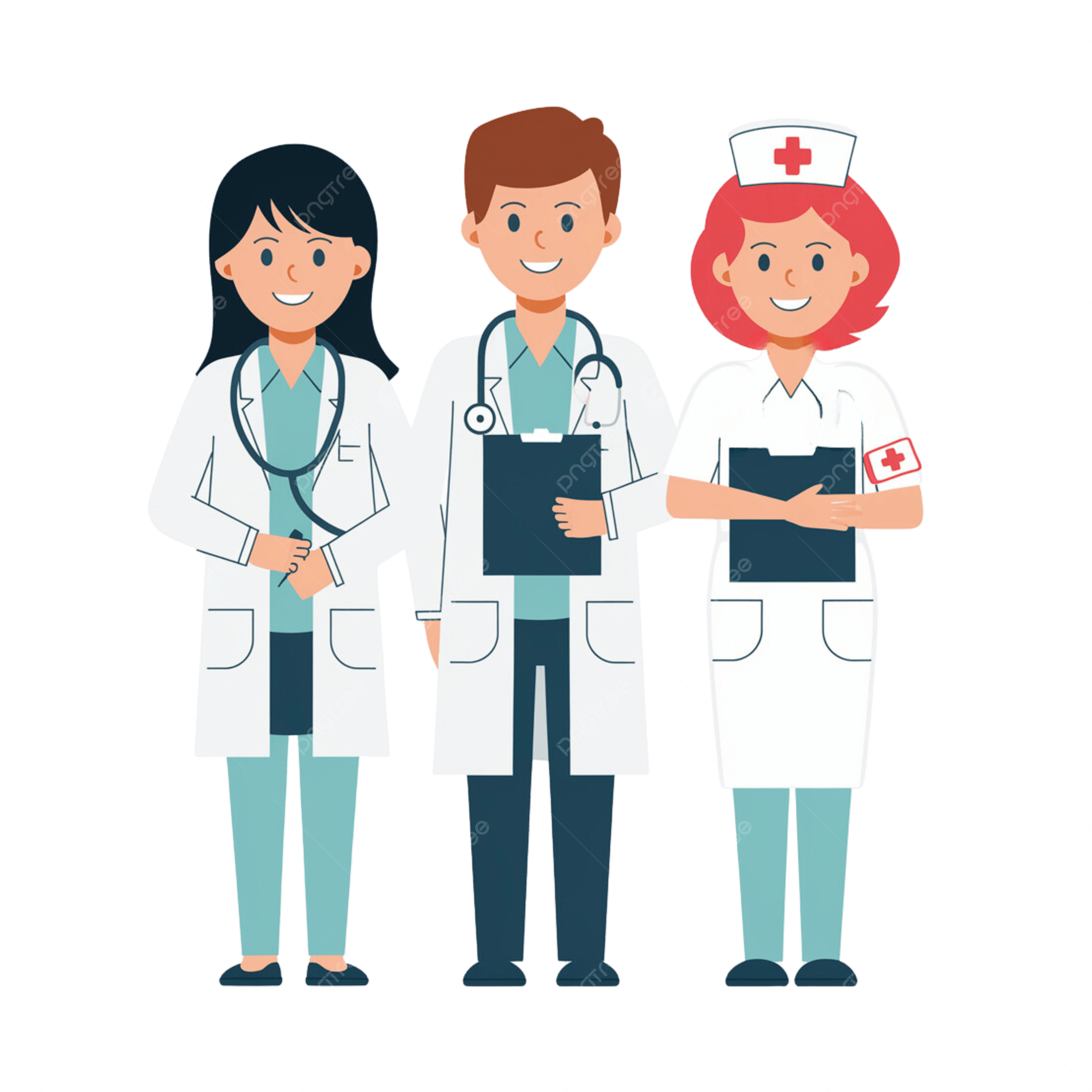pngtree-medical-staff-vector-element-male-and-female-doctors-a-nurse-png-image_18724700